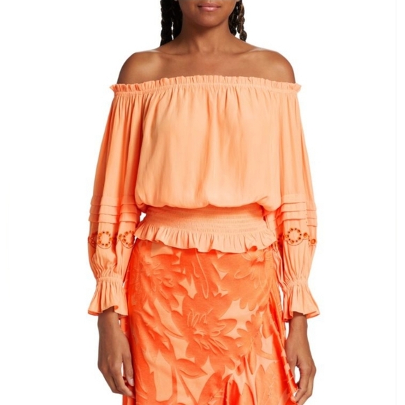 Ramy Brook Clara Off-the-Shoulder Blouse. NWT - Picture 1 of 6